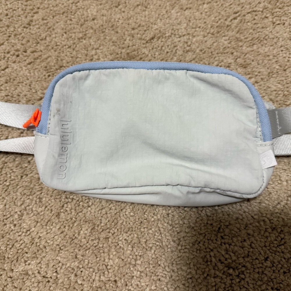 Lululemon Light Gray Belt Bag